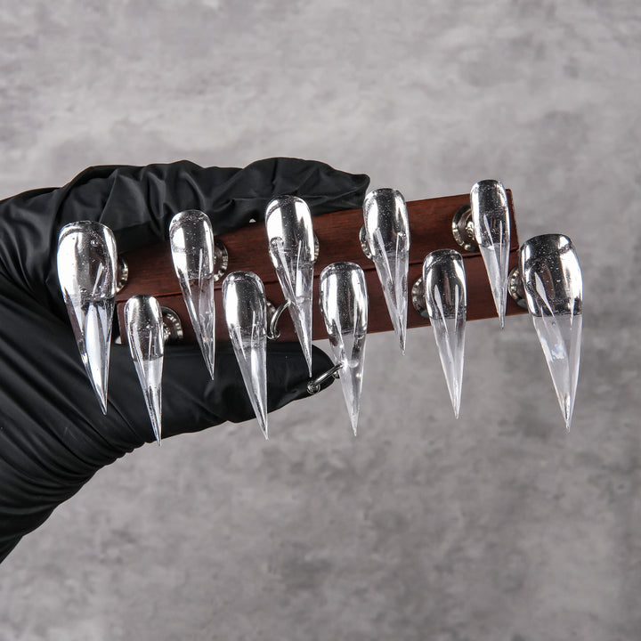 Dekorative Stiletto Press-On Nägel