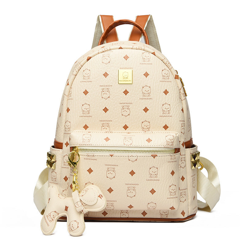 Niedlicher Charakterdruck Mini-Rucksack