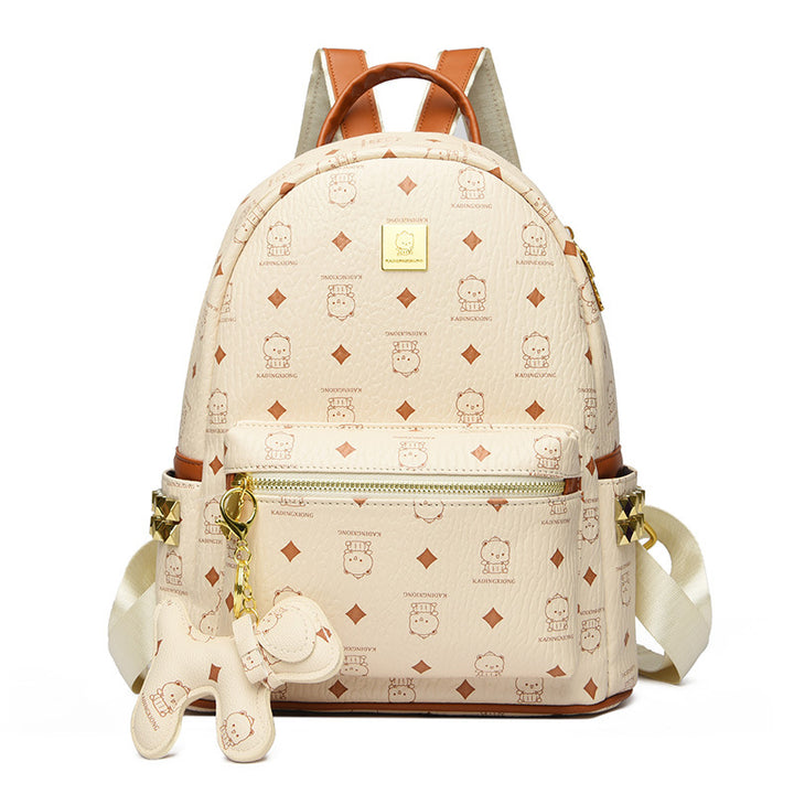 Niedlicher Charakterdruck Mini-Rucksack