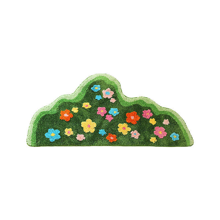 Abstrakter bergförmiger Teppich