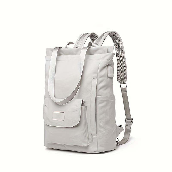 Unisex Multifunktionaler Rucksack mit gepolstertem Laptopfach und seitlichem Zugang Karnz