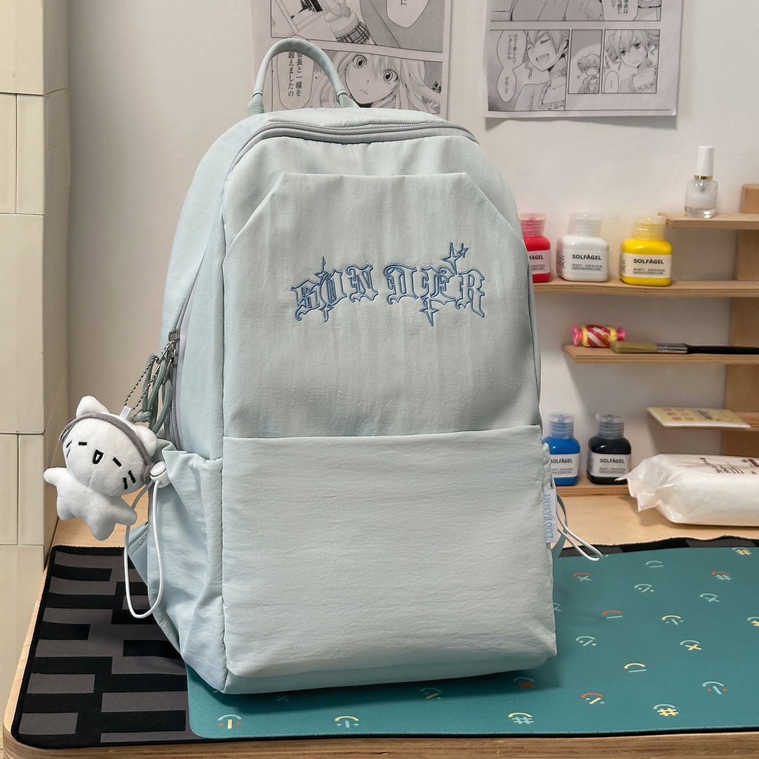 Stylische gestickte Rucksack Karnz 1791206064