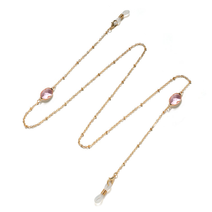 Eleganter mit Edelsteinen verzierter Brillenhalter Karnz