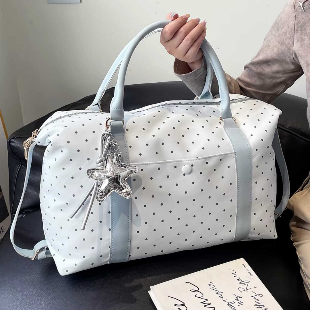 Stylische gepunktete Reis-Duffle-Tasche Karnz