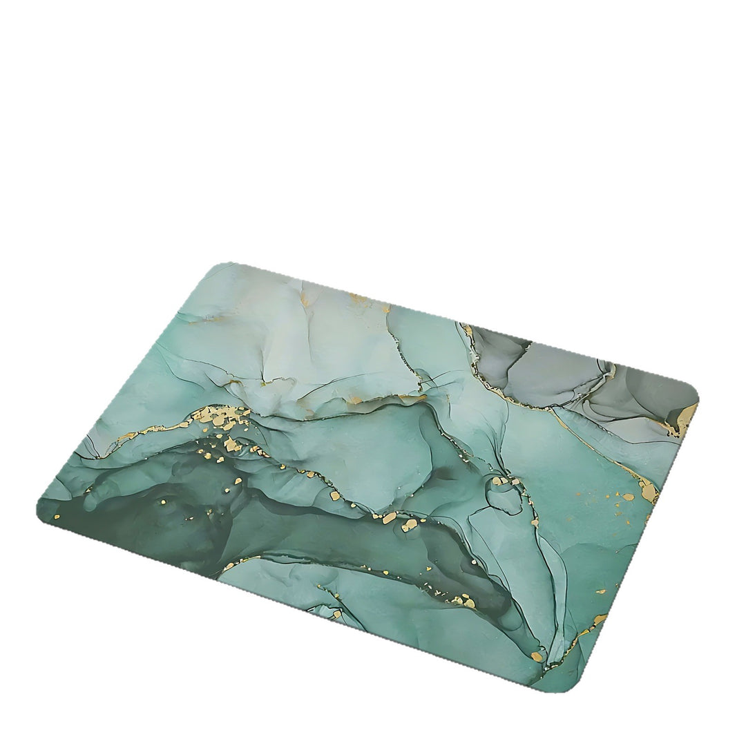Luxuriöse Marmor Design Badematte