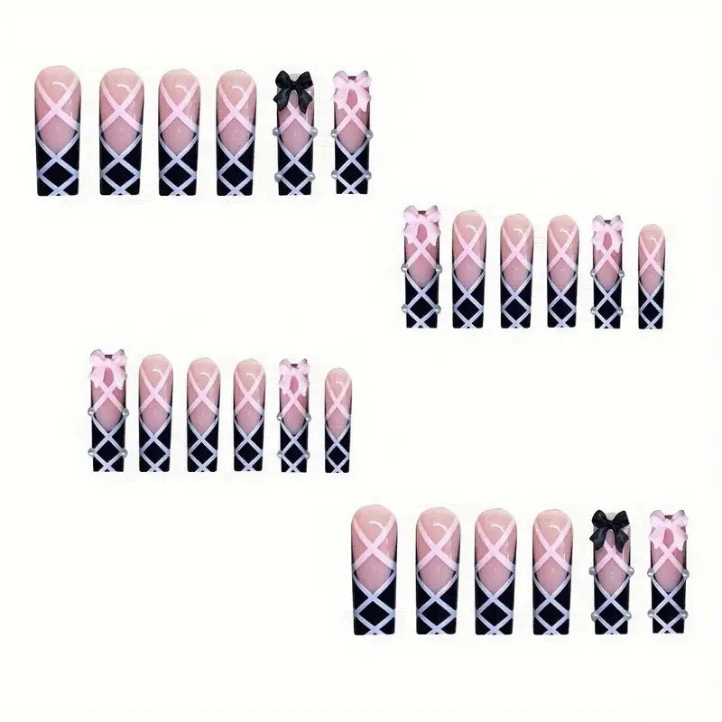 Künstlerische lange Stilettos-Nagelverstärkungen Karnz
