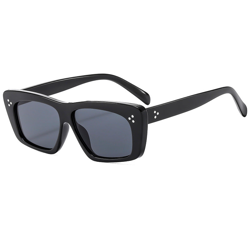 Damen quadratische Sonnenbrille mit modernem Design und polarisierenden Gläsern Karnz