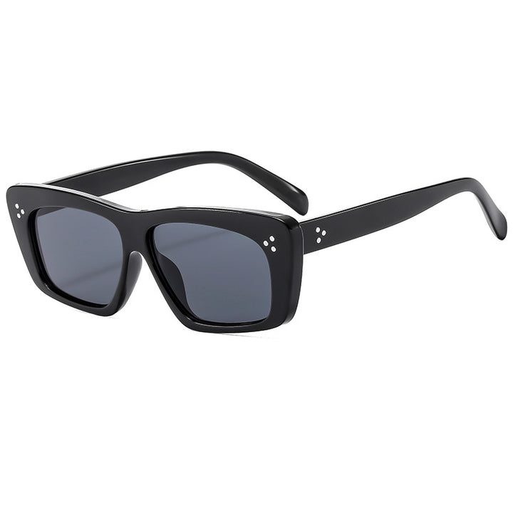 Damen quadratische Sonnenbrille mit modernem Design und polarisierenden Gläsern Karnz