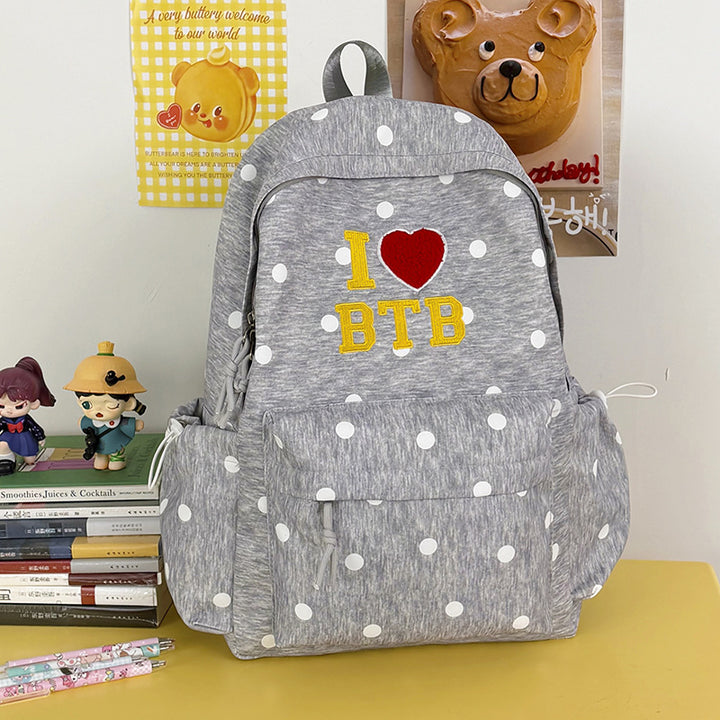 Stylischer gepunkteter Grafik-Rucksack Karnz