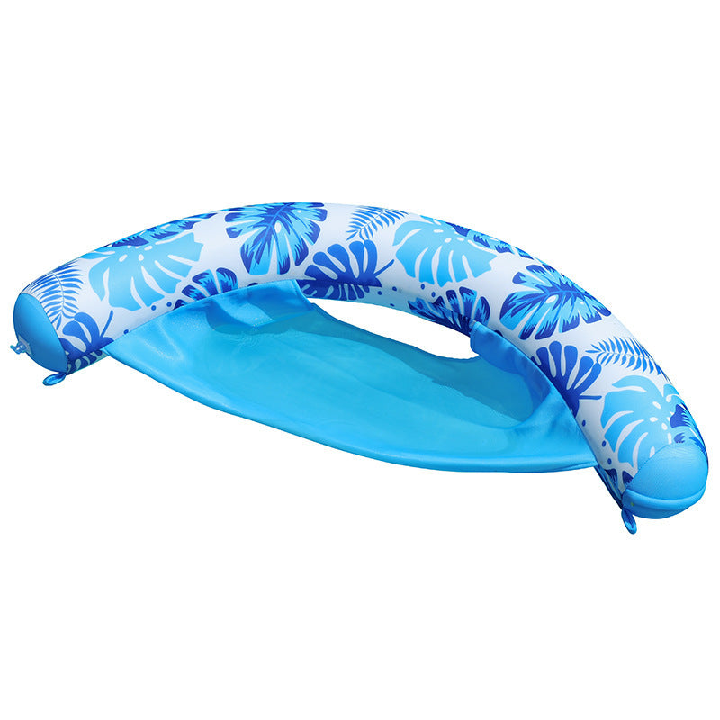 Damen Aufblasbare Schwimm-Lounge mit Netzunterstützung Karnz