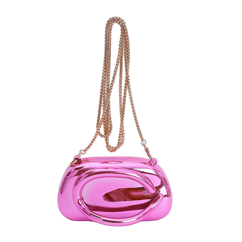 Chic Metallische Abend Clutch Karnz