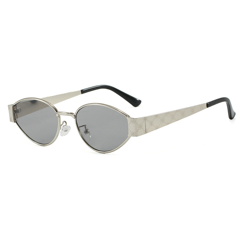 Damen Cat-Eye Sonnenbrille mit elegantem Design und luxuriösen Akzenten Karnz