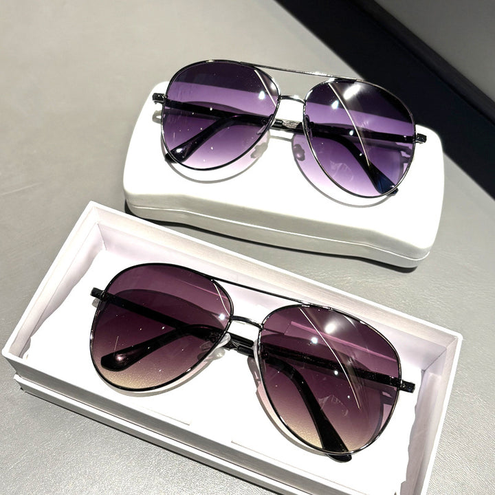 Aviator Style Sonnenbrille Karnz