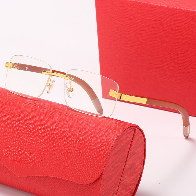 Damen Korrektionsbrille mit hochwertigem Metallrahmen und modischem Design Karnz