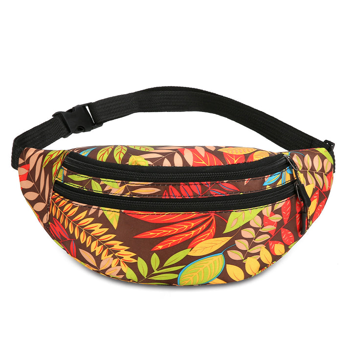 Blumenmuster Utility Gürteltasche Karnz
