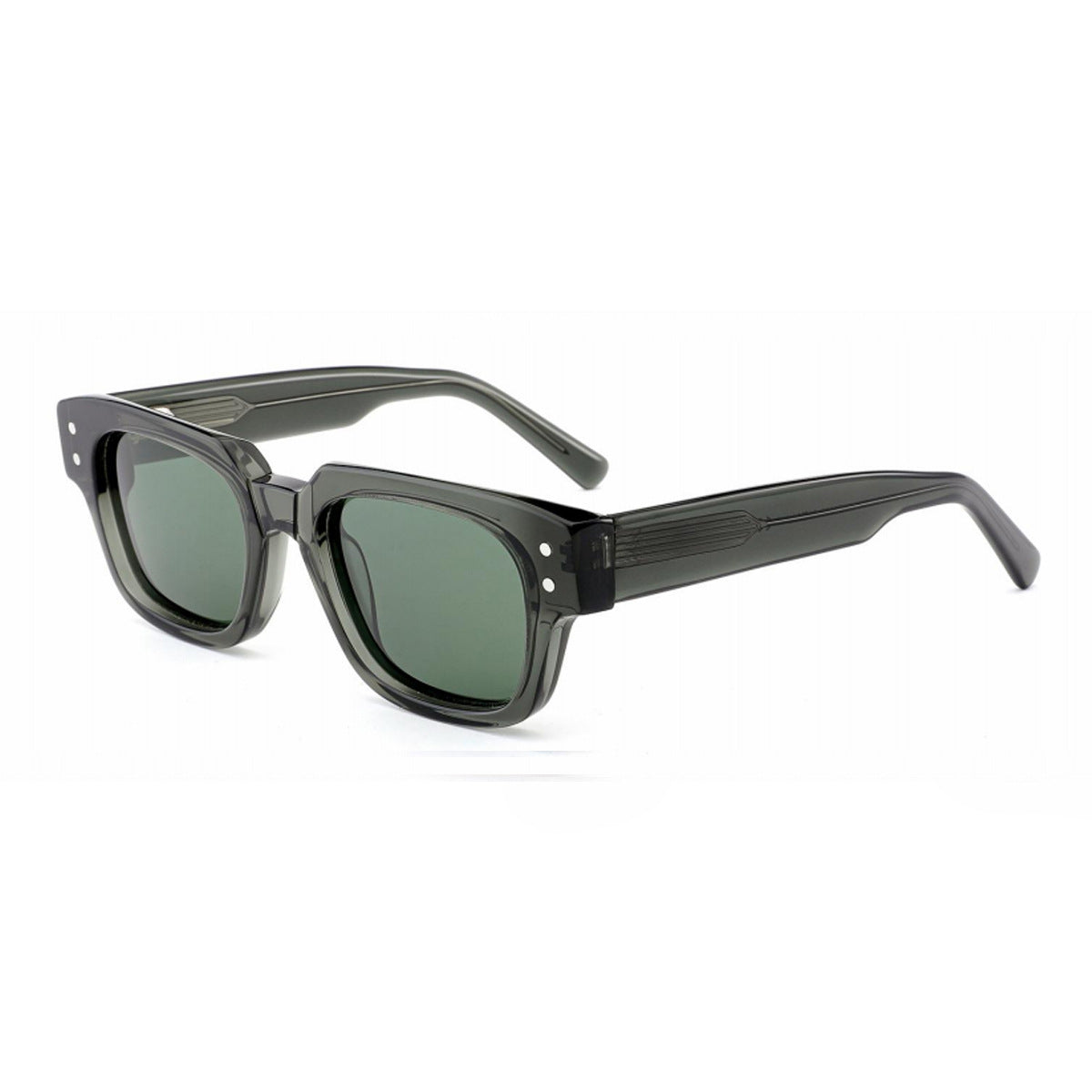 Damen Sonnenbrille im robusten Retro-Stil mit gehärteten Gläsern Karnz