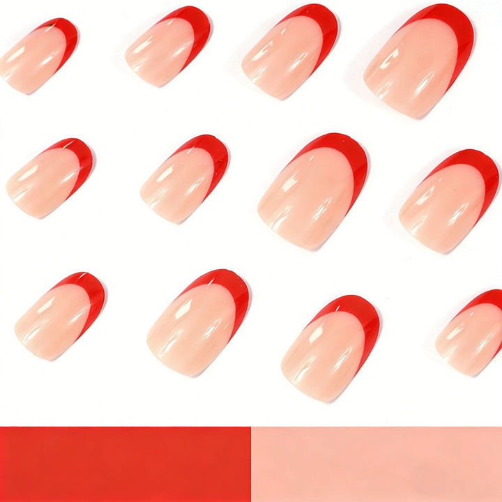Elegantes französisches Spitzen-Nagelset Karnz