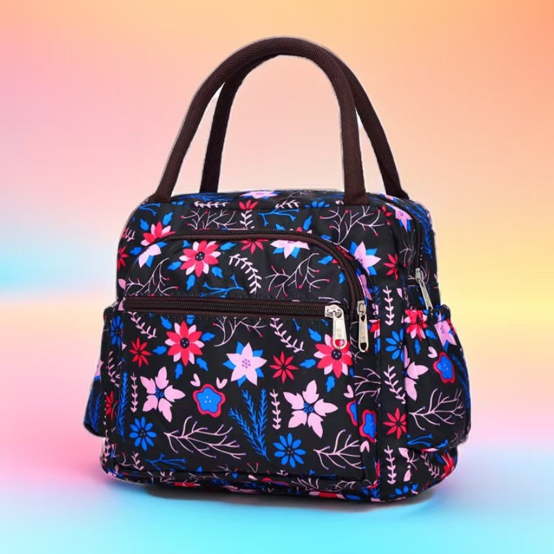 Isolierte katzenmotivierte Lunch-Tasche Karnz