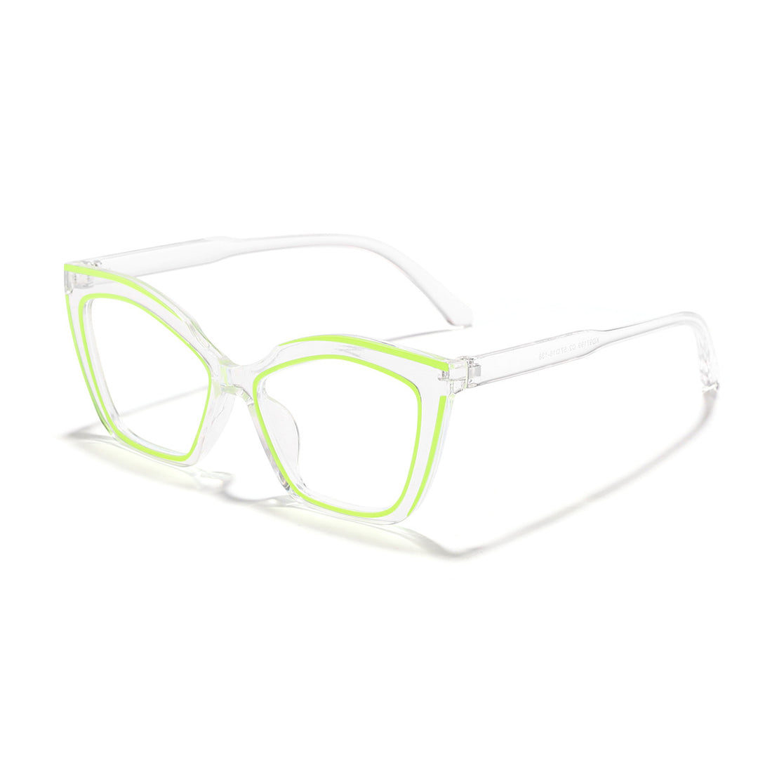 Damen extravagante Cat-Eye Sonnenbrille Karnz
