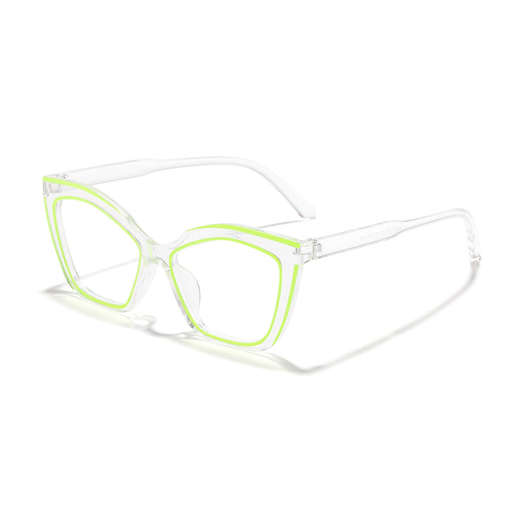 Damen extravagante Cat-Eye Sonnenbrille Karnz