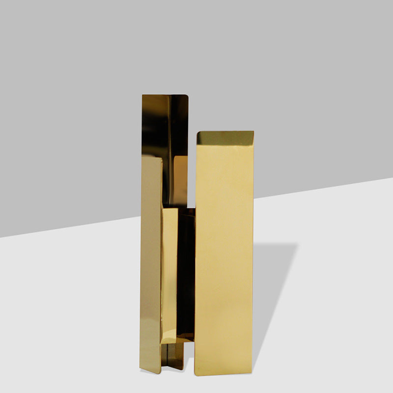 Moderne geometrische dekorative Skulptur