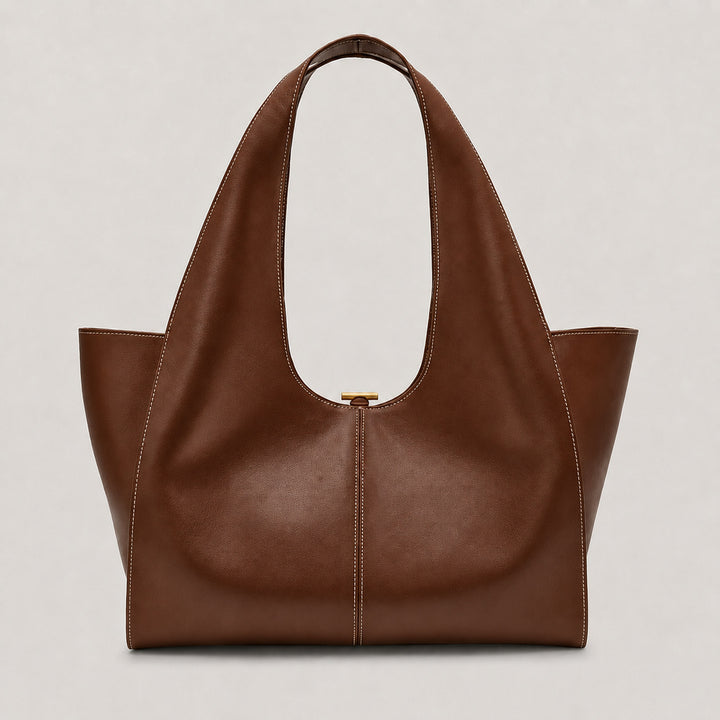 Schlanker strukturierter Tote-Handtasche