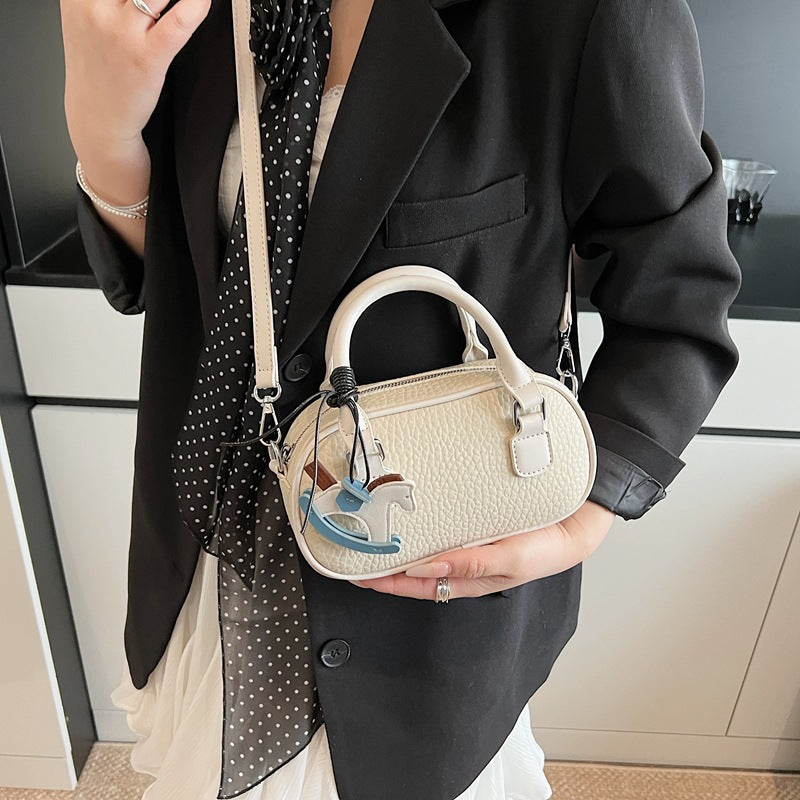 Texturierte Mini-Handtasche Karnz