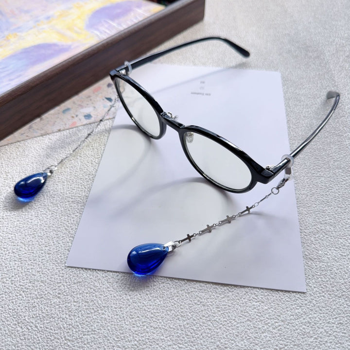 Elegante Tropfenohrringe mit Kettendetail Karnz