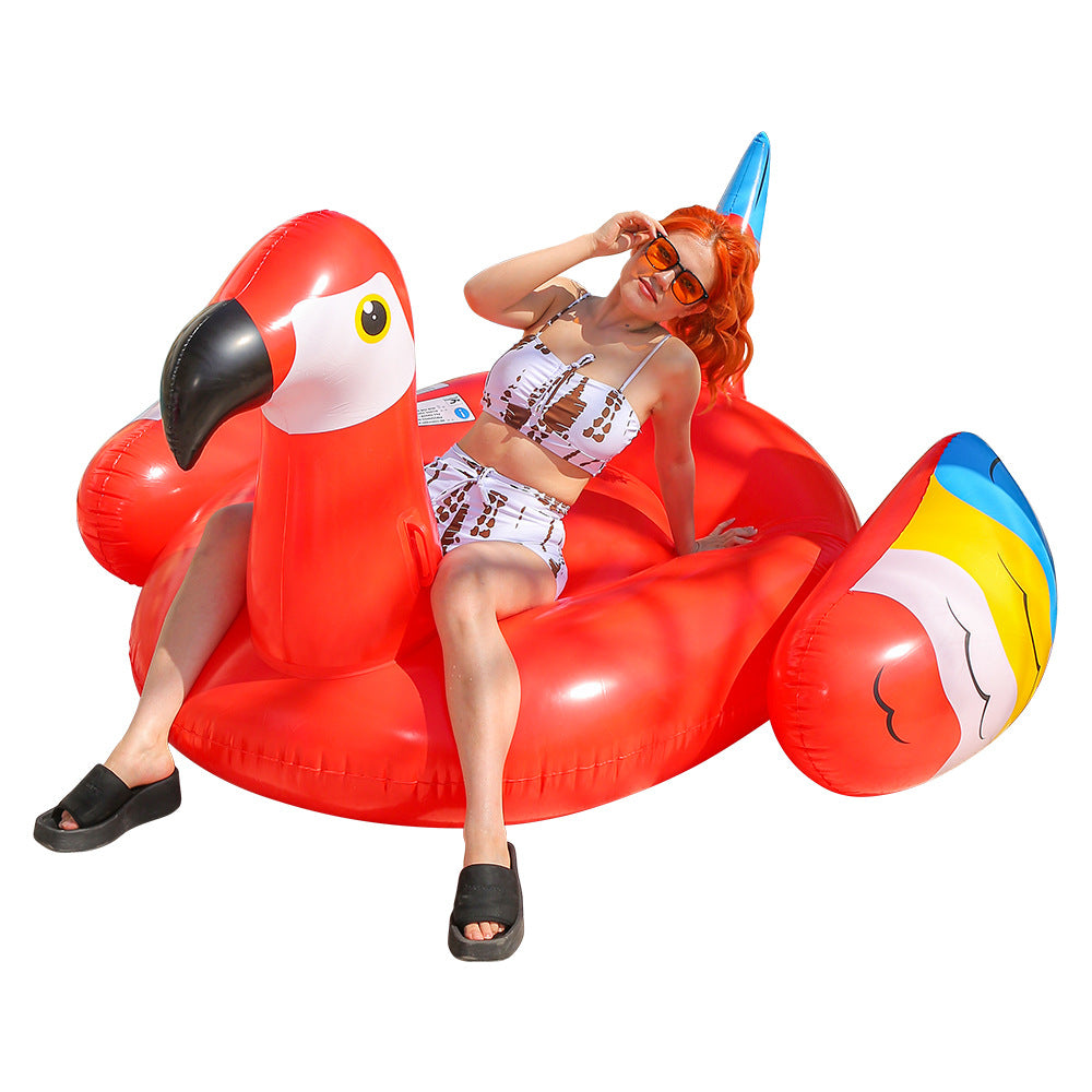 Damen Aufblasbare Flamingo-Schwimminsel Karnz