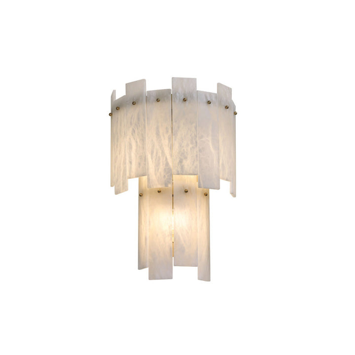 Moderne dekorative Alabaster-Wandleuchte