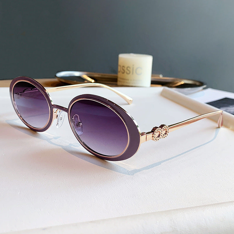 Damen modische Sonnenbrille mit stilvollem ozeanischen Design Karnz