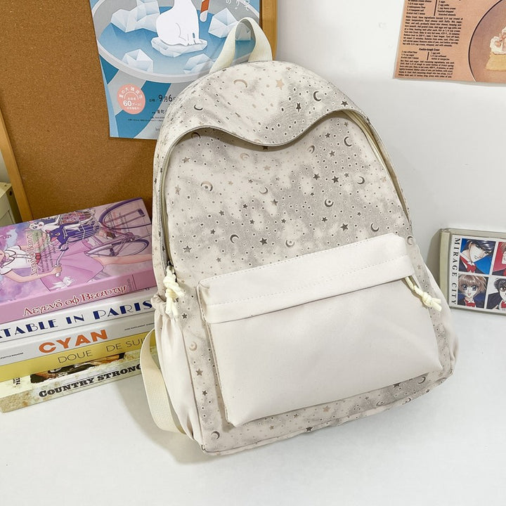 Künstlerisch gemusterter Rucksack