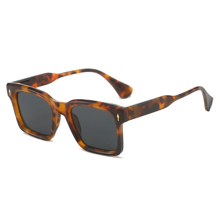 Damen stilvolle quadratische Sonnenbrille Karnz