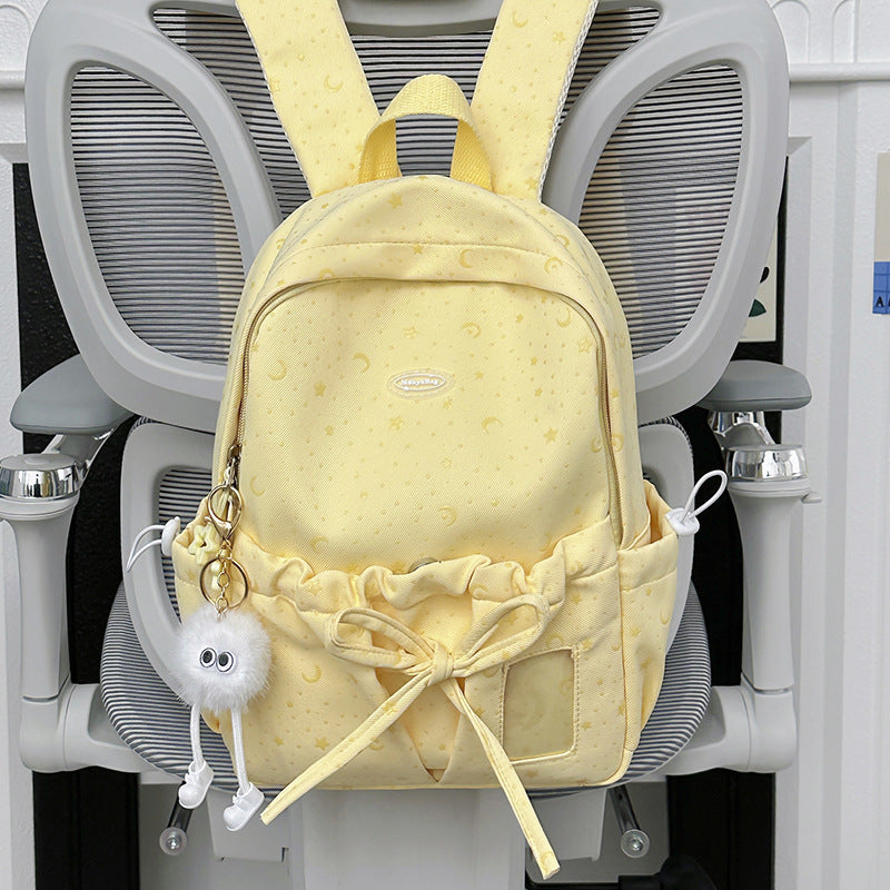 Sternenmuster Rucksack mit Zugverschluss