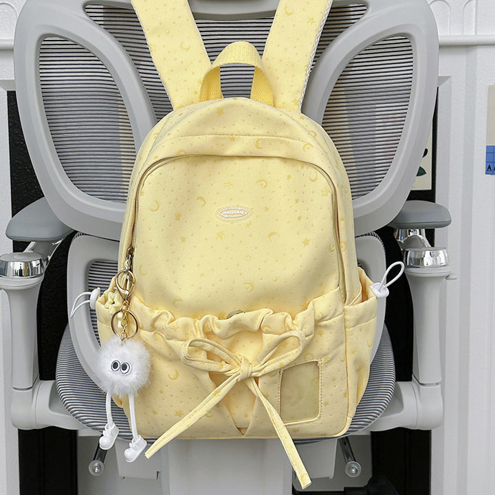 Sternenmuster Rucksack mit Zugverschluss