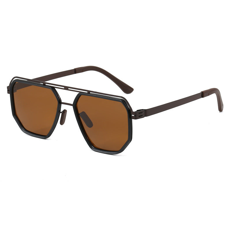 Damen modische octagonale Sonnenbrille mit stilvollem Rahmen Karnz