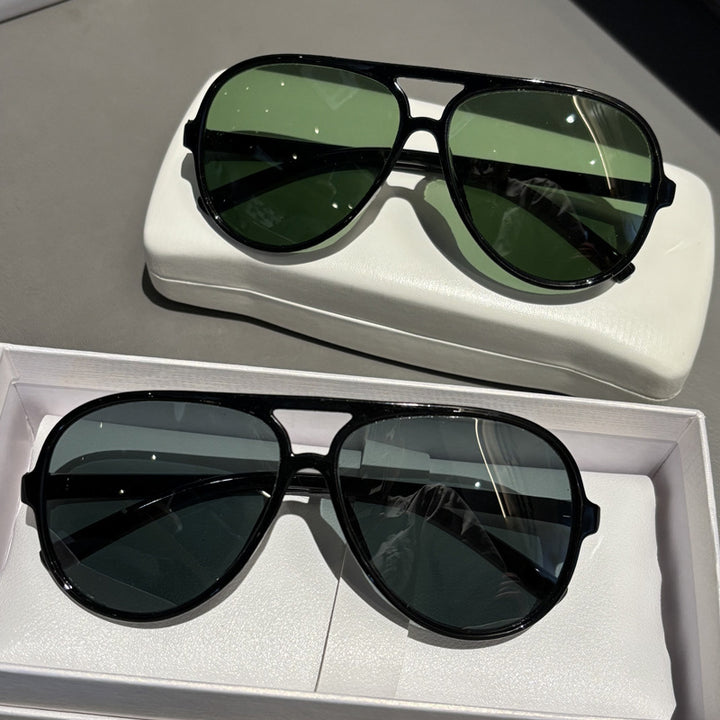 Retro-Pilot-Stil-Sonnenbrille Karnz