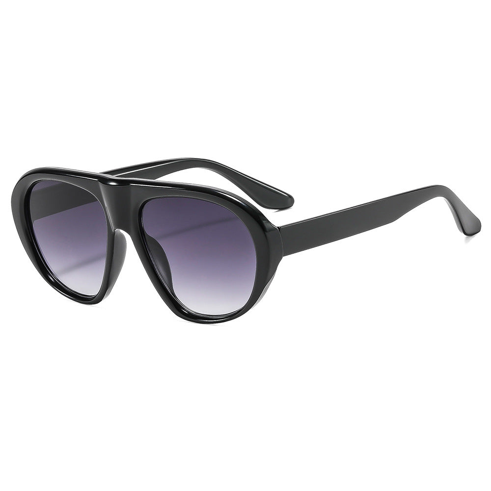 Damen modische Brille mit großem Rahmen und stylischem Design Karnz
