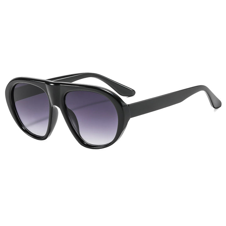 Damen modische Brille mit großem Rahmen und stylischem Design Karnz