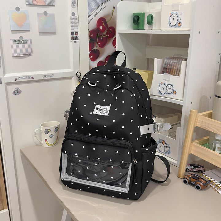 Polka-Dots-Design-Rucksack Karnz