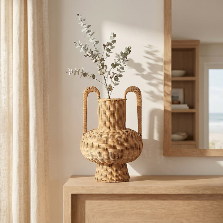 Handgefertigte Dekovase mit modernem Design Karnz