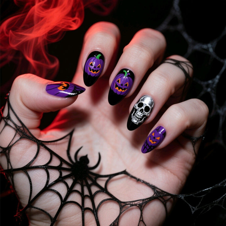 Halloween Kunstnägel Karnz