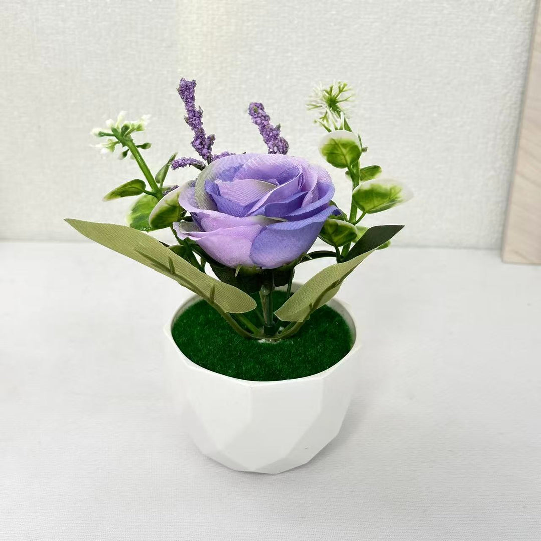 Dekorative Blumenarrangement für die Wohnkulturanzeige