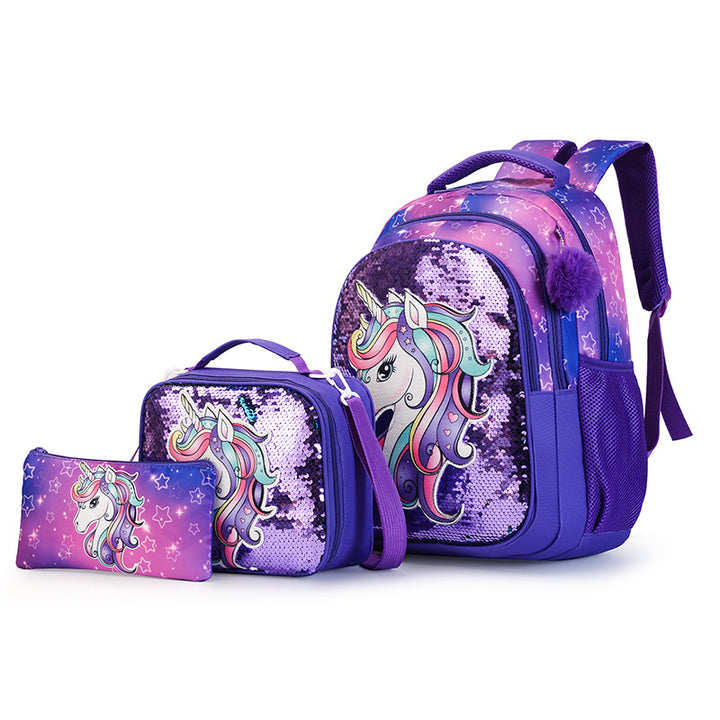 Meerjungfrau Design Mehrteiliges Rucksackset