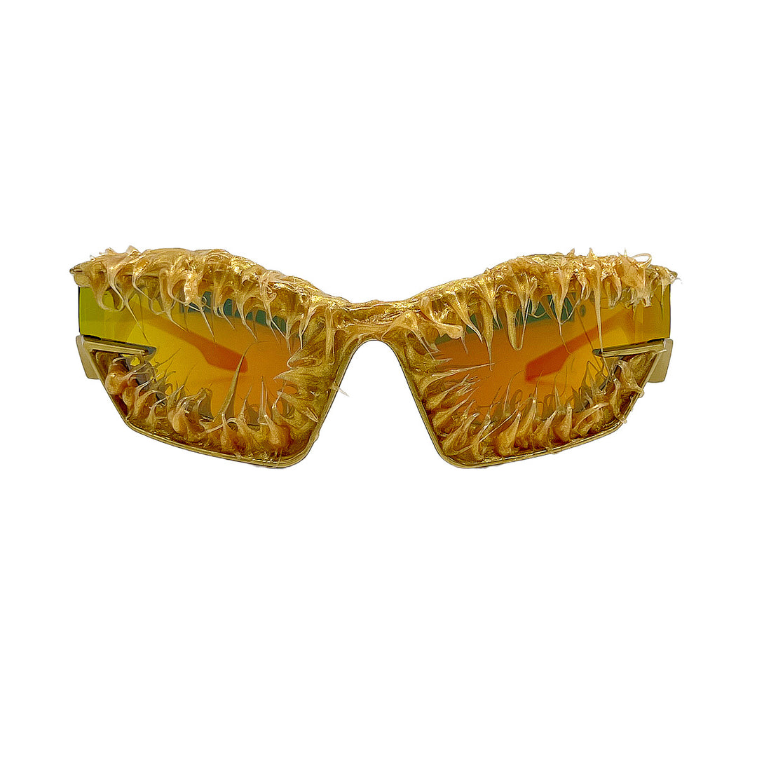 Damen futuristische Sportsonnenbrille Karnz
