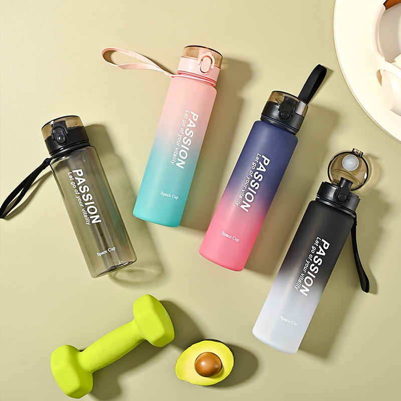 Damen Sportliche Wasserflasche Karnz
