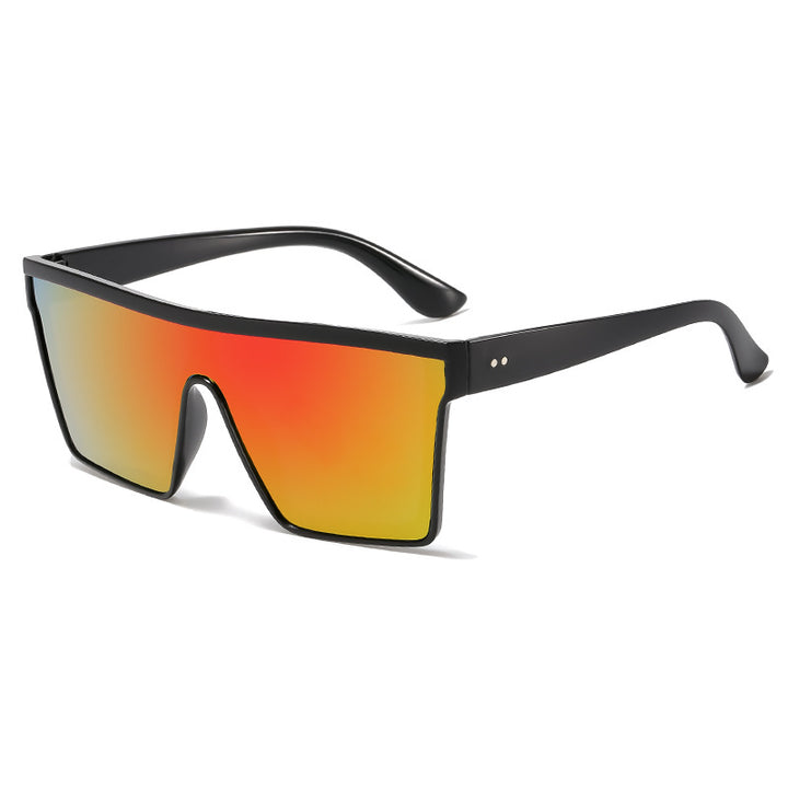 Fette geometrische Sonnenbrille Karnz