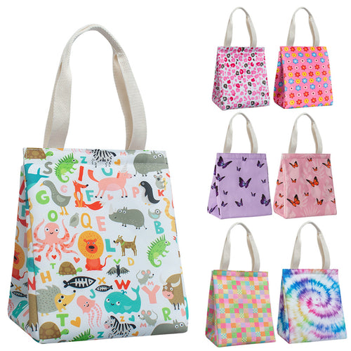 Isolierte Schmetterlingsdruck Lunch-Tasche