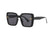 Damen quadratische Sonnenbrille mit elegantem Rahmen Karnz