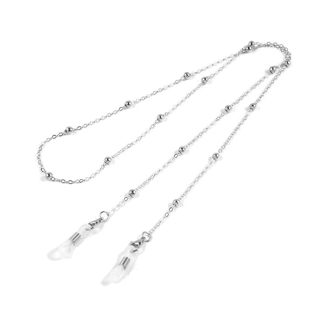 Elegante Perlen Brillen Kette Karnz